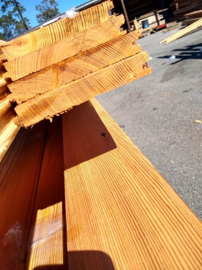 Perfection quartersawn Heart Pine